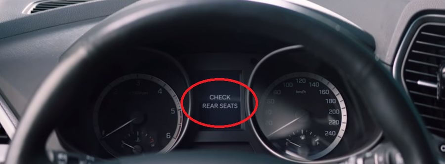 Công nghệ cảnh báo người ngồi hàng ghế sau (ROA) của Hyundai ra mắt